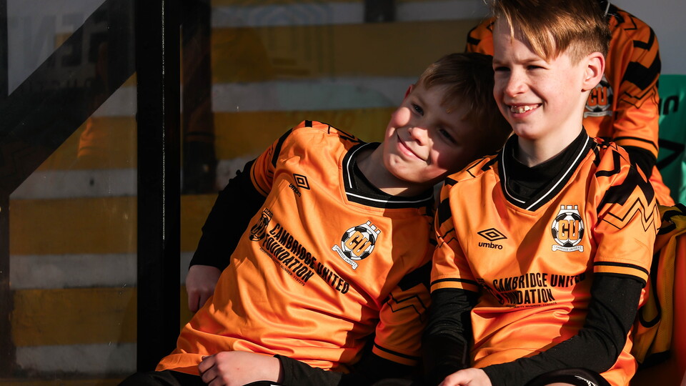 Mascots at Cambridge United