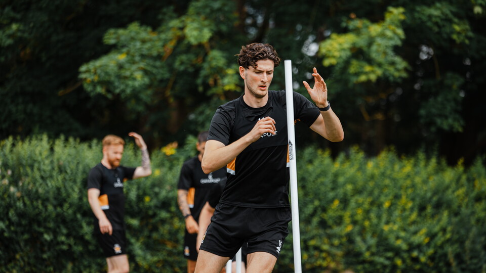 Zeno Ibsen Rossi in training