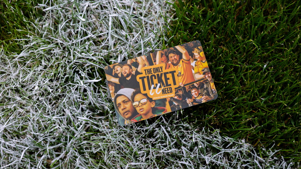 2024/25 Season Ticket card