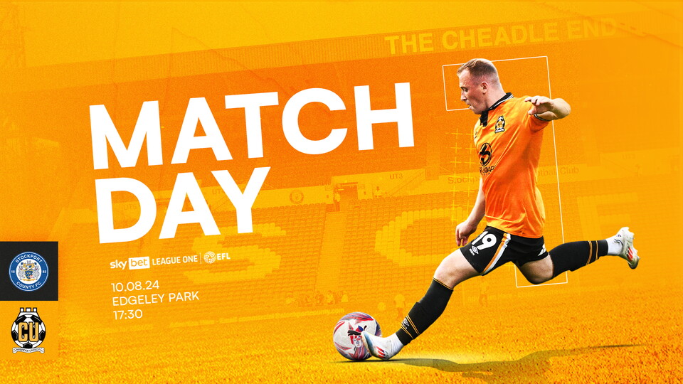 Stockport (A) Matchday Graphic