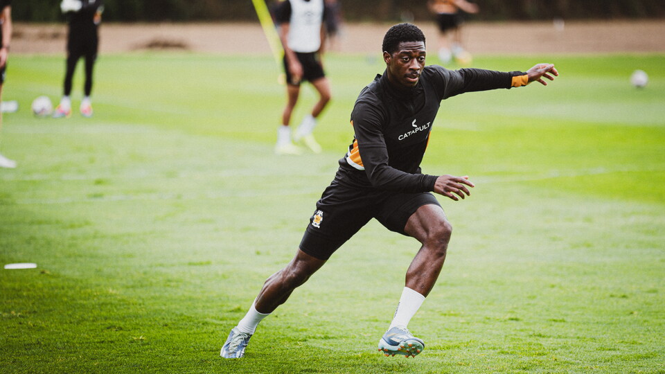 Sullay Kaikai in training