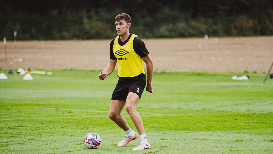 Paul Digby in training