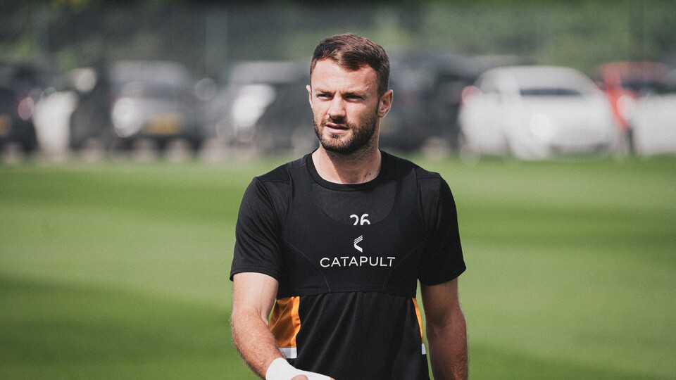 James Gibbons in training