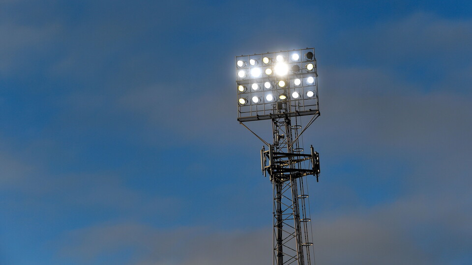 Cledara Abbey Stadium Floodlights