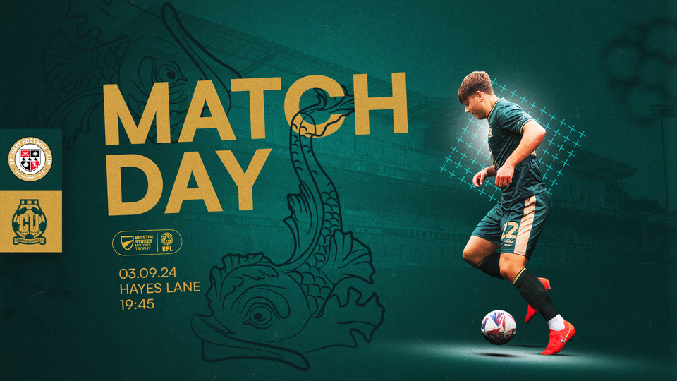 Matchday graphic for Bromley vs Cambridge United