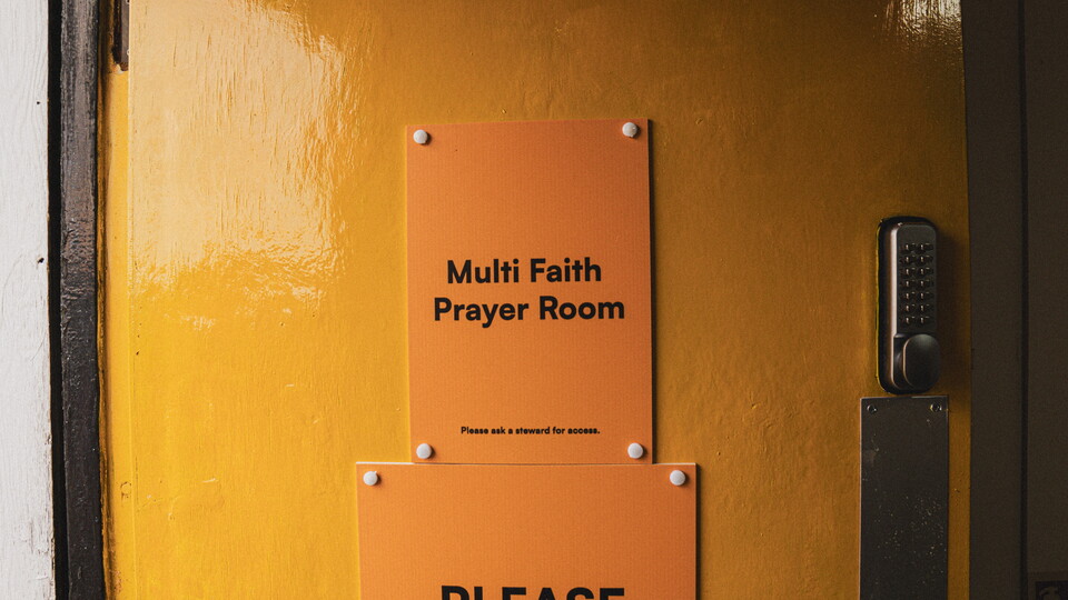 Multi Faith Prayer Room at the Cledara Abbey Stadium