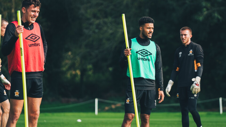 Kachunga in training