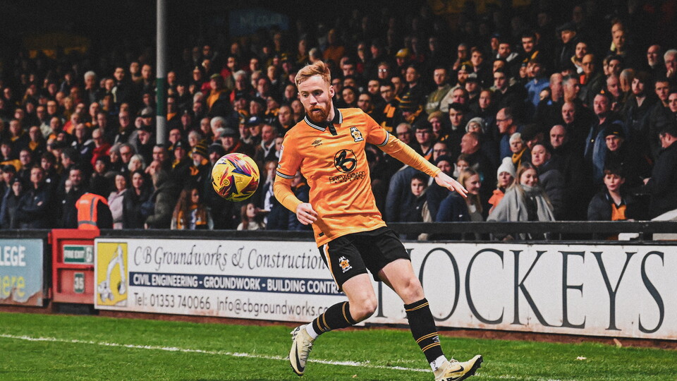 James Brophy in match action