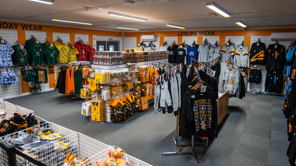 Inside the Cambridge United Club Shop