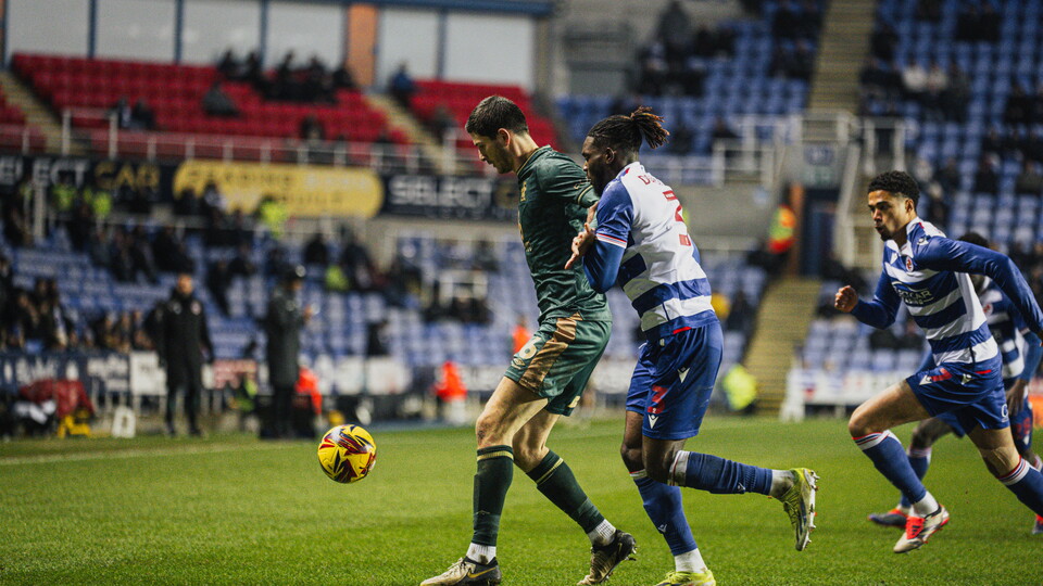 Zeno Ibsen Rossi in action vs Reading