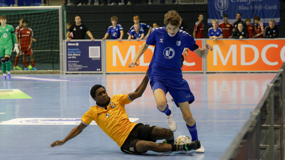 Cambridge United Academy U15s in the Pape Cup