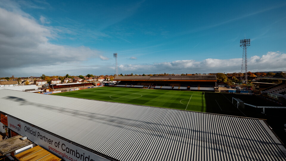 Above the Cledara Abbey Stadium