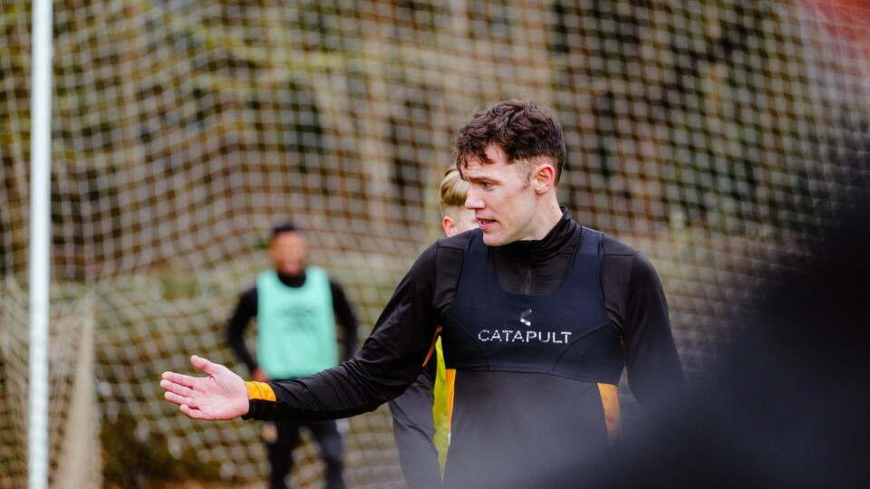 Paul Digby in training