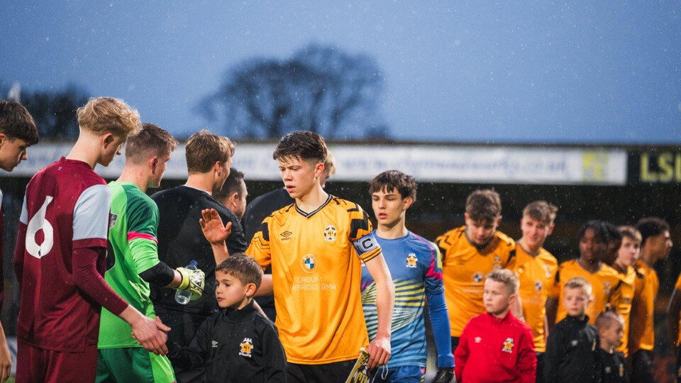 Cambridge United U16s vs West Ham U16s