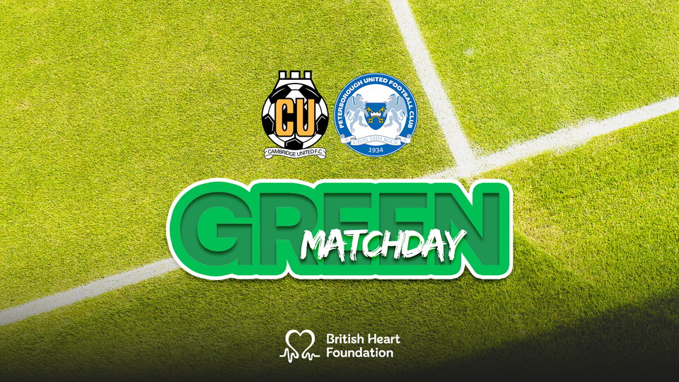 Green Matchday graphic