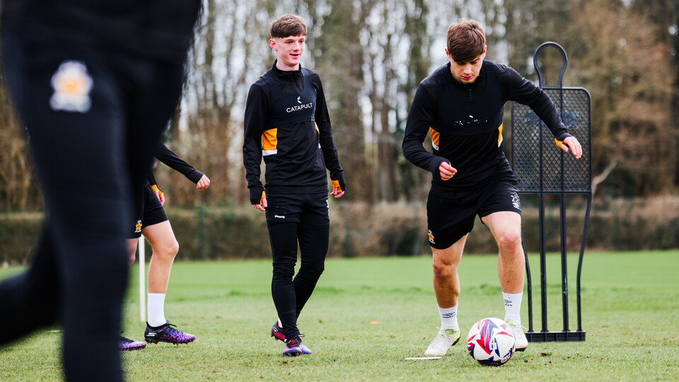 Josh Stokes in training