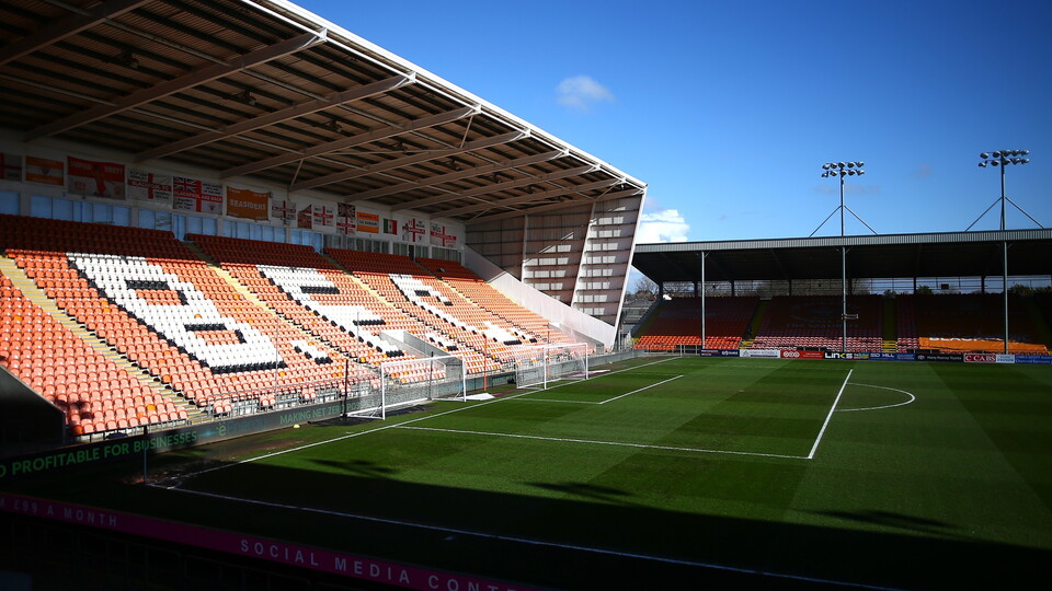 General view of Bloomfield Road