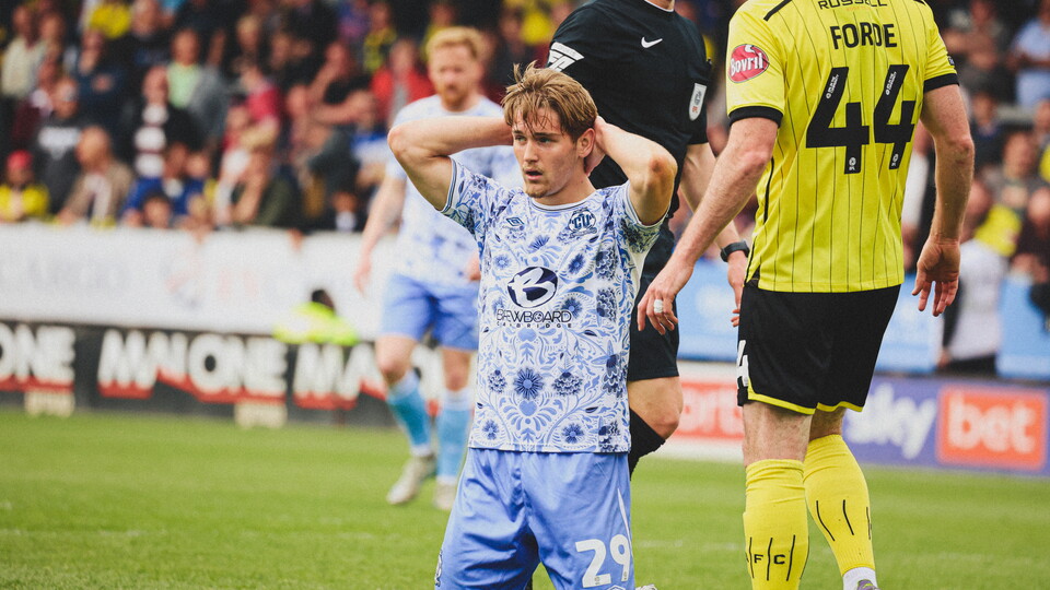 Dom Ballard against Burton Albion