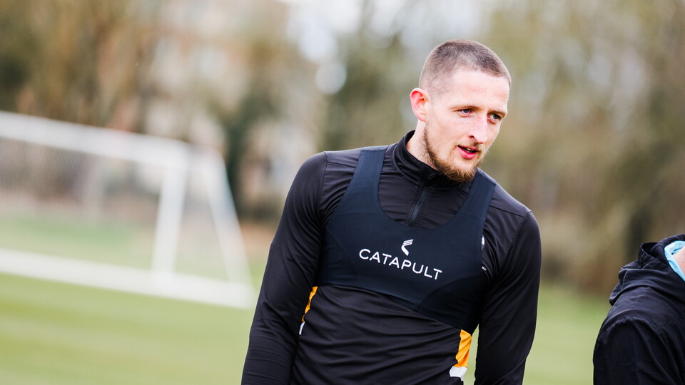 Ryan Loft in training