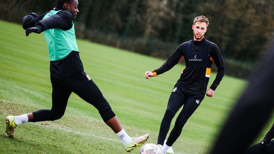 Ben Stevenson in training