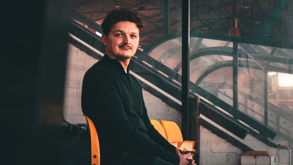 Nick Tyler-Hicks at the Cledara Abbey Stadium