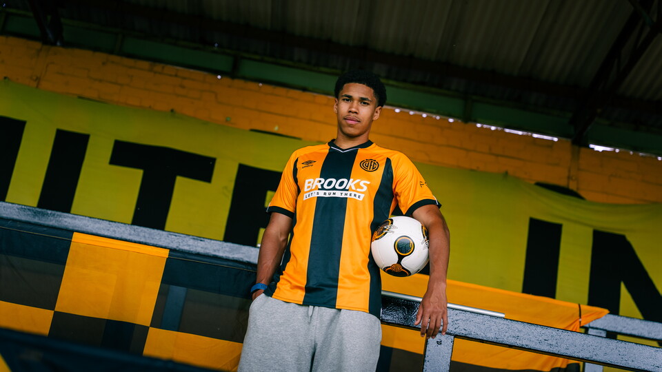 Mamadou Jobe at the stadium