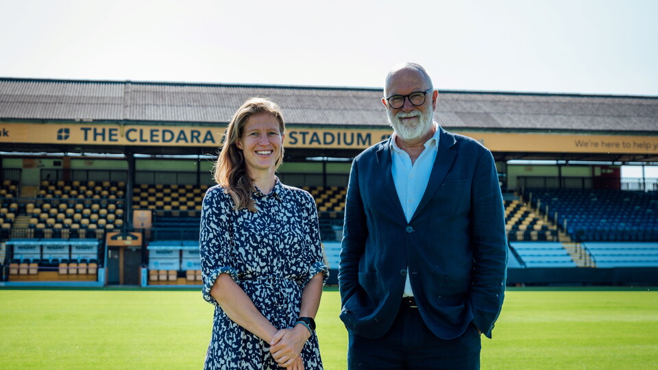 Gisella Otten and Mike Davey