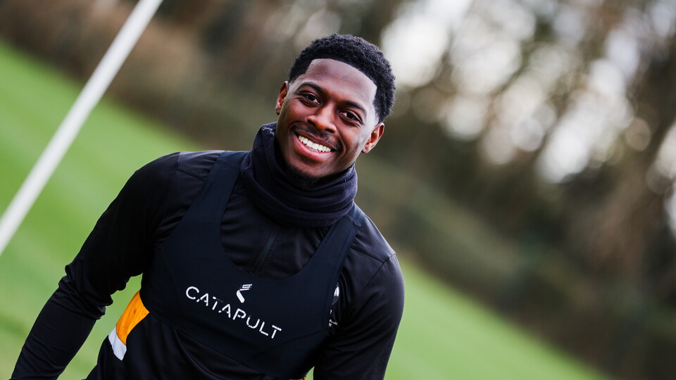 Sullay Kaikai in training