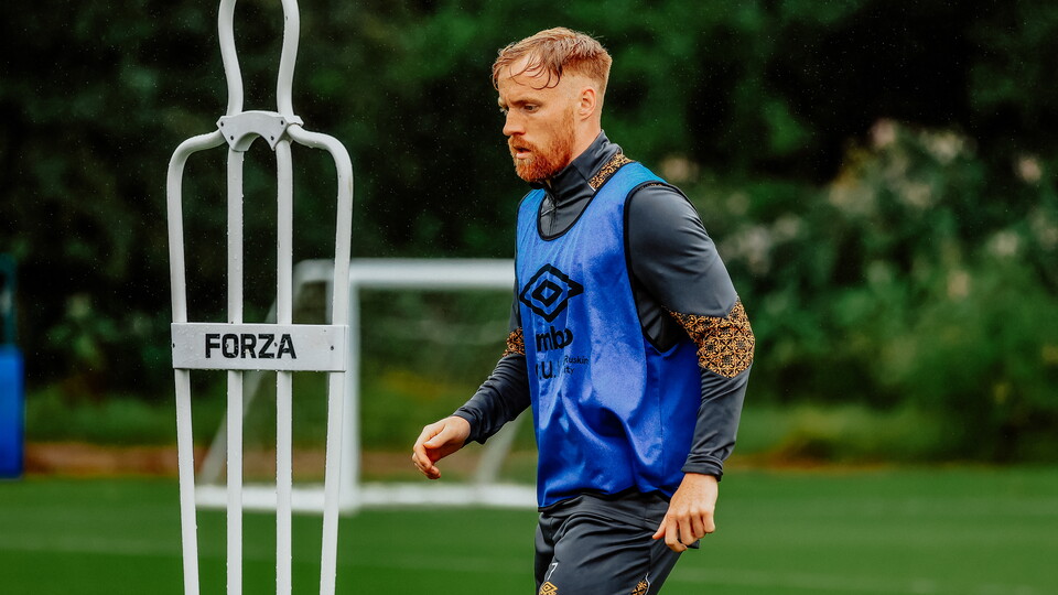 James Brophy in training