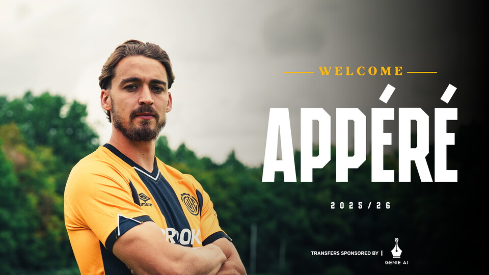 Louis Appere signing graphic