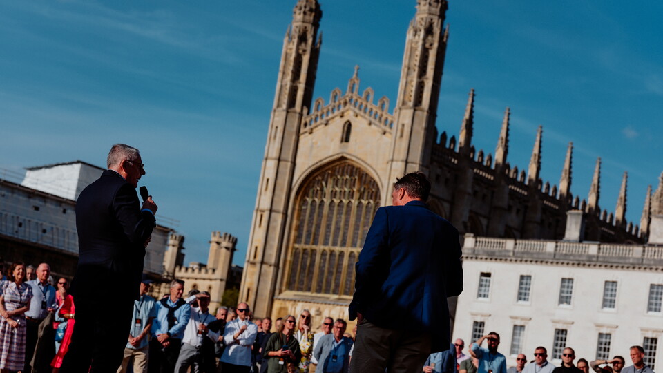 United for Cambridge event at Kings College