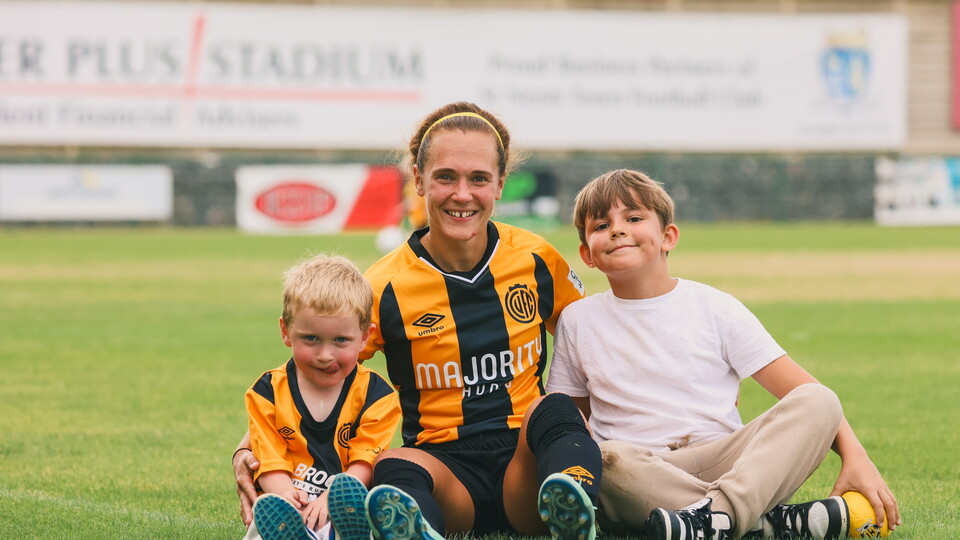 Jade Bell with family