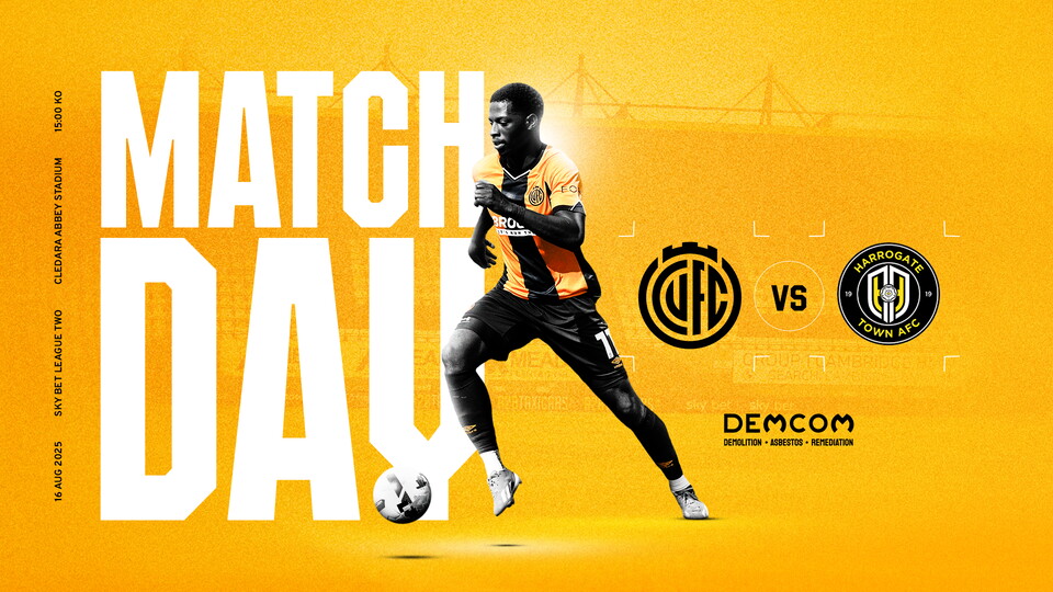 Matchday graphic 