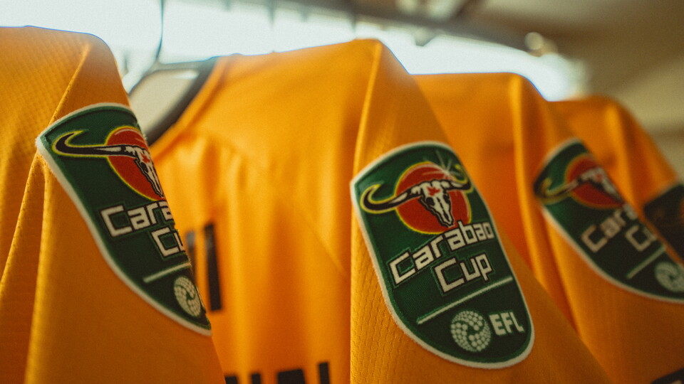 Cambridge United Carabao Cup shirts