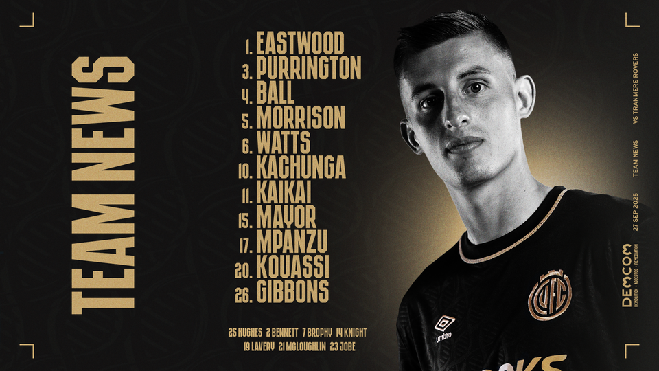 Team News graphic 