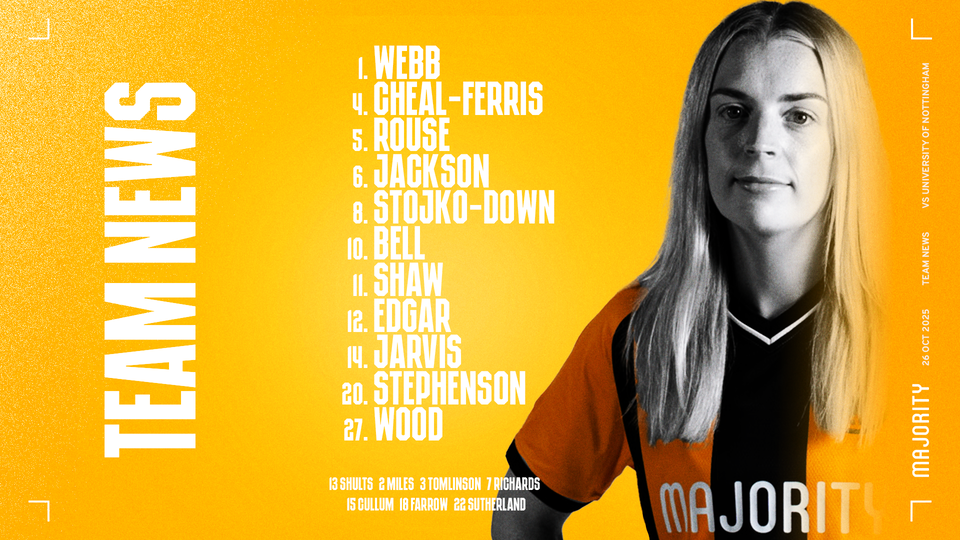 UoN Team News