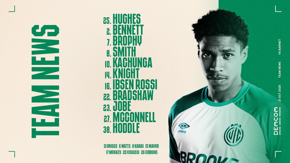 Team News graphic