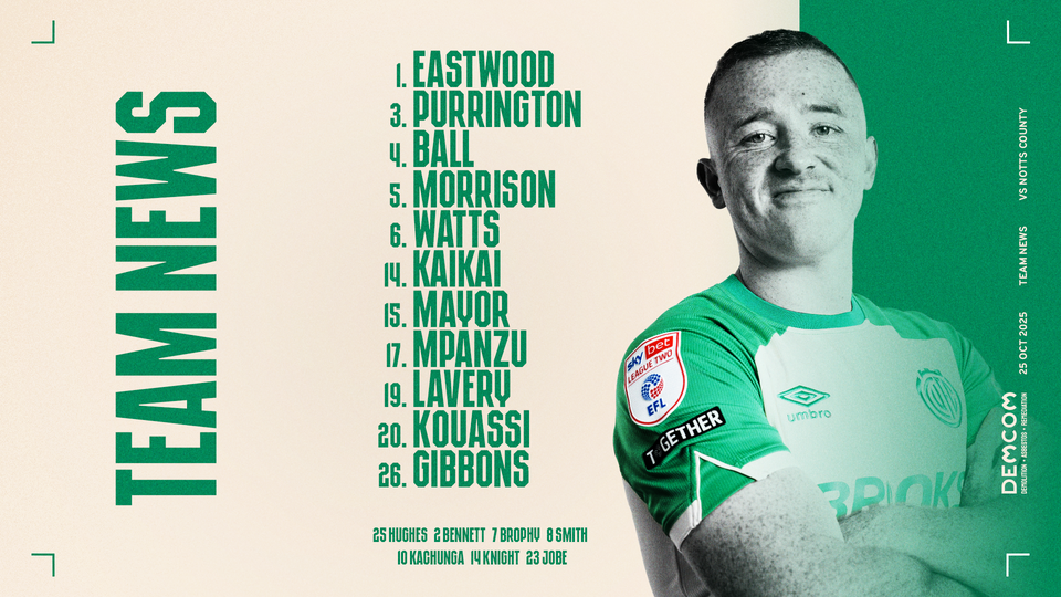 Team News graphic