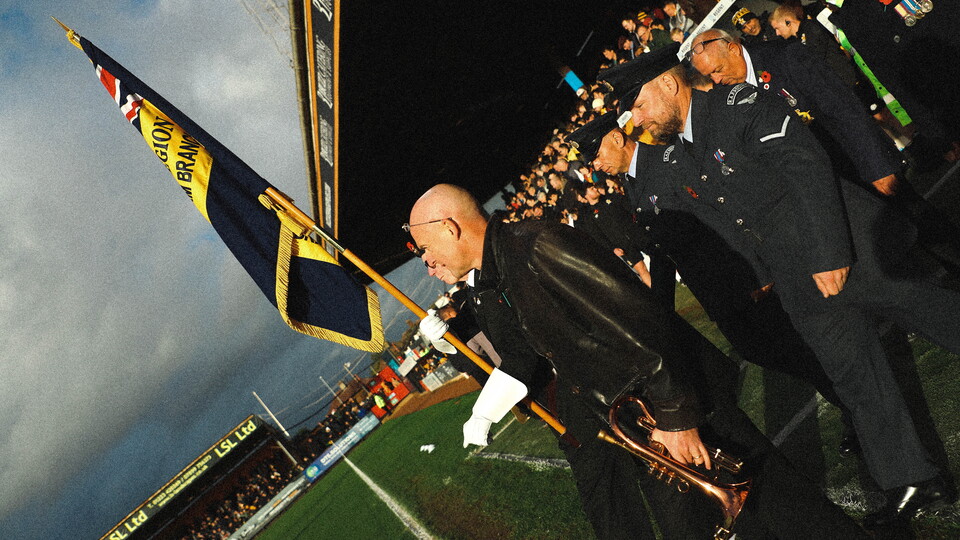 Remembrance fixture at Cambridge United