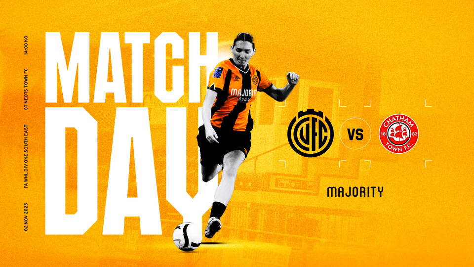 U's Women Matchday: Chatham Town (H)