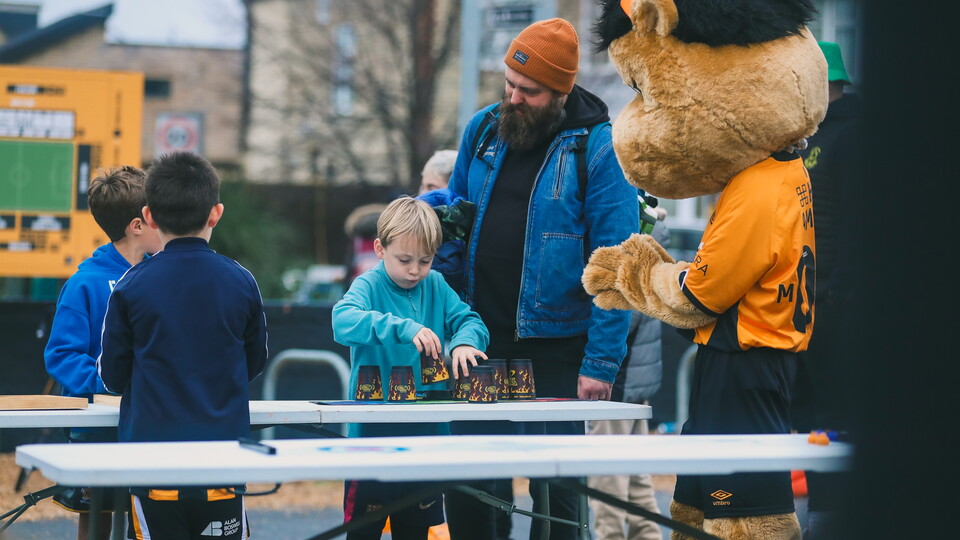 In the Junior U's Kids' Zone