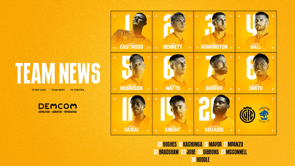 Team News graphic