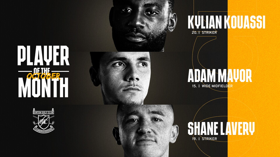 Player of the Month graphic