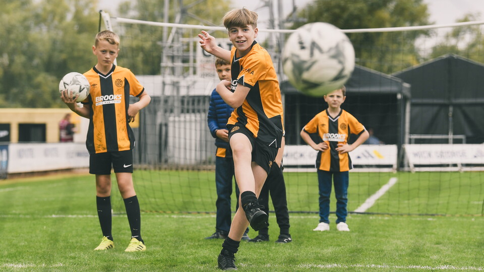 Mascots at Cambridge United