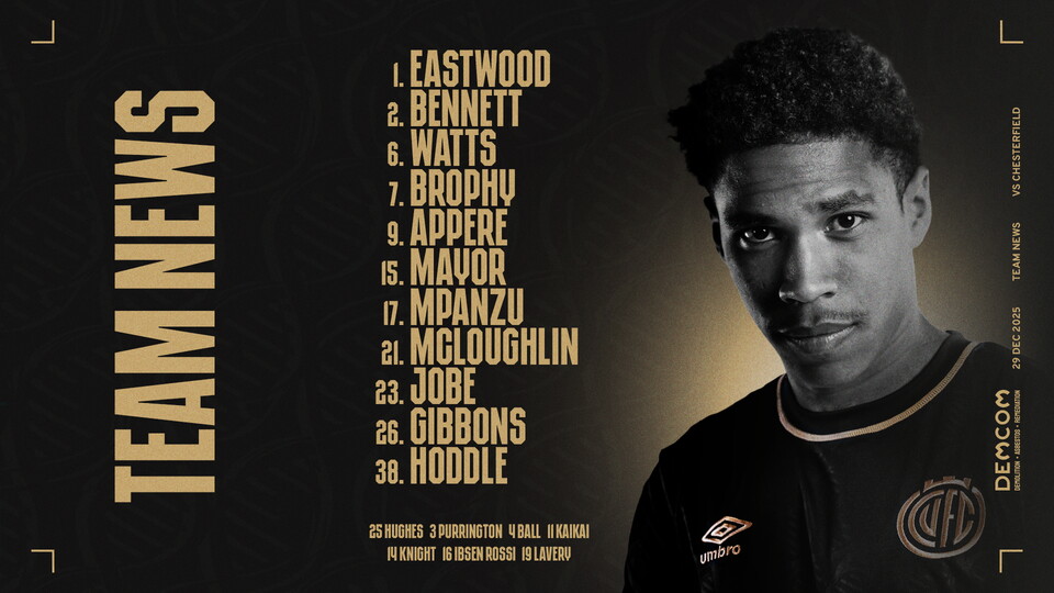 Team News graphic