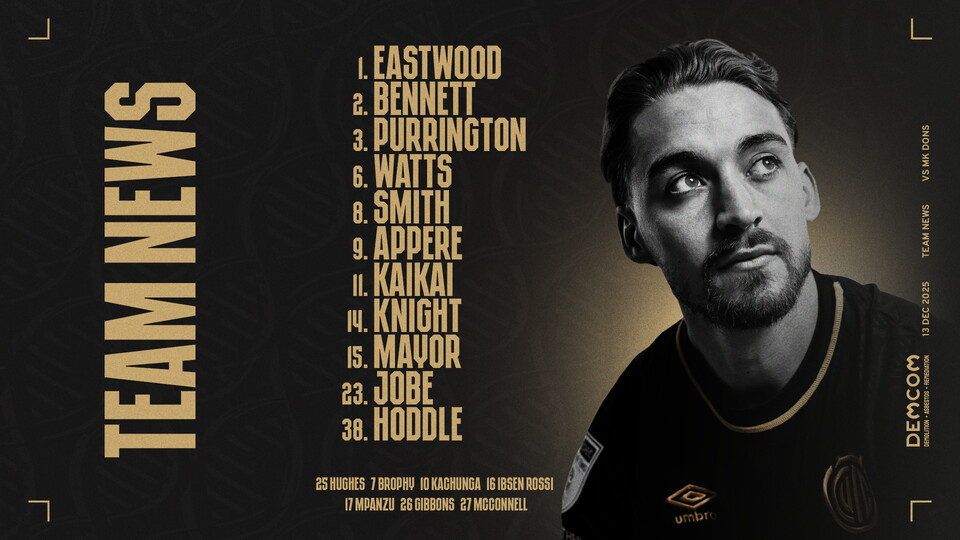 Team News graphic