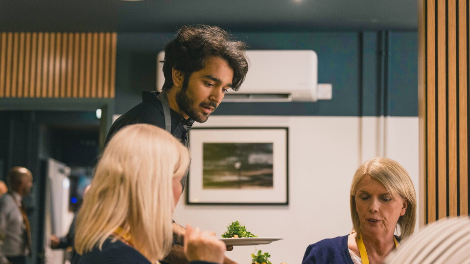Inside the Cambridge United Hospitality Lounge