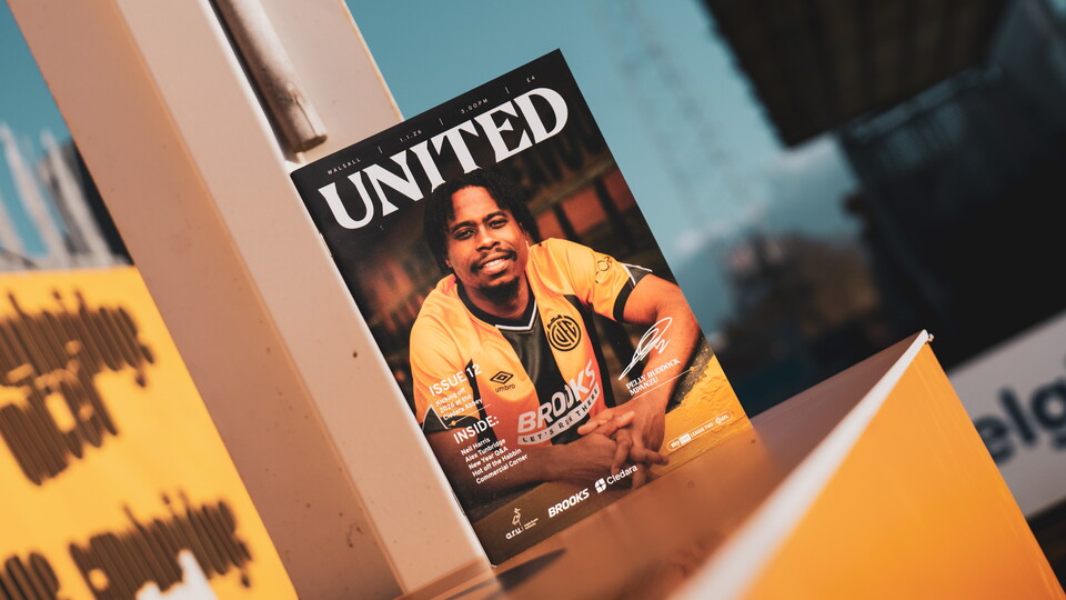 A copy of the United Matchday Programme