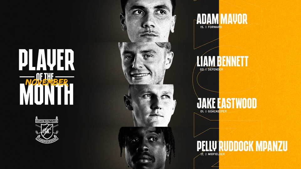 Player of the Month graphic