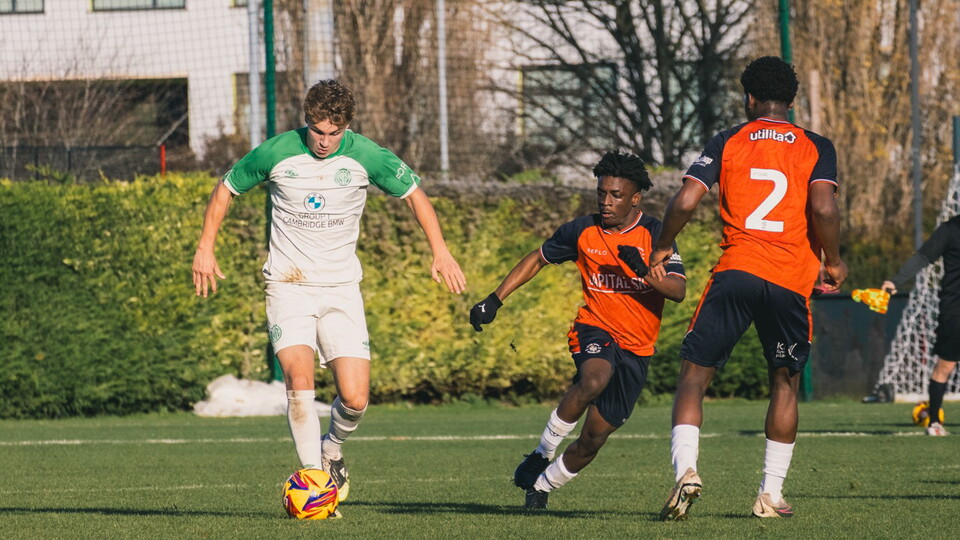 Cambridge United U18s against Luton Town